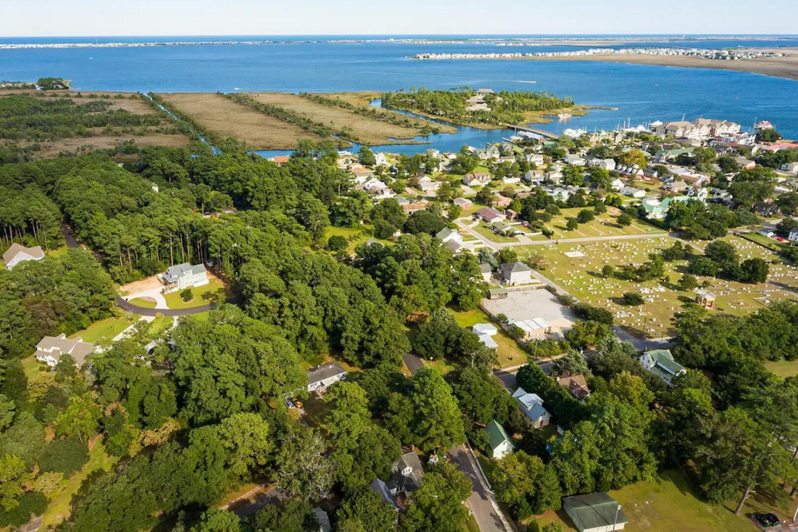 Watermans Cottage 3 Bedroom Home At Roanoke Park Manteo Bagian luar foto